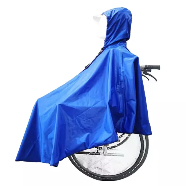 Poncho pour fauteuil roulant, Cape de Protection contre la pluie extérieure