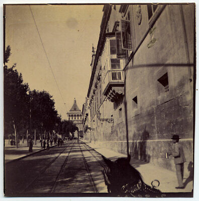 Palermo Fotografia originale alla Celluidina Viaggio piroscafo Annam 1899 S1617