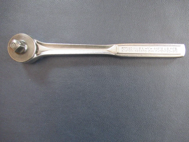 Vintage Craftsman -V- 44978  Ratchet Fine Tooth 1/2" Drive USA