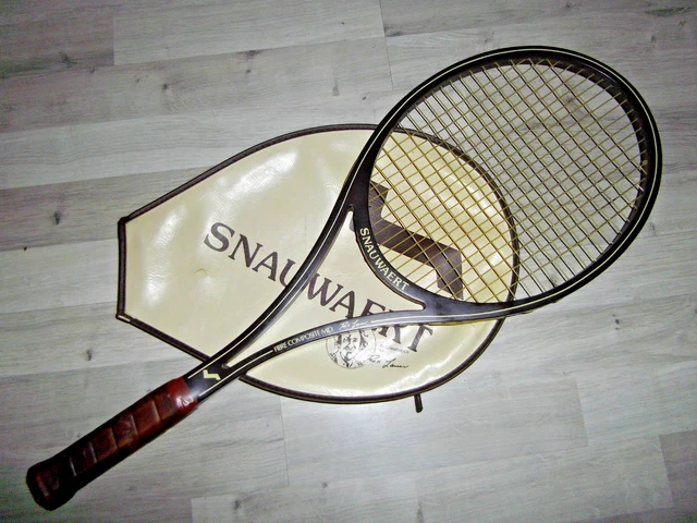 Raquette De Tennis Snauwaert Expert – Bois – Vintage Rétro – Années 70/80