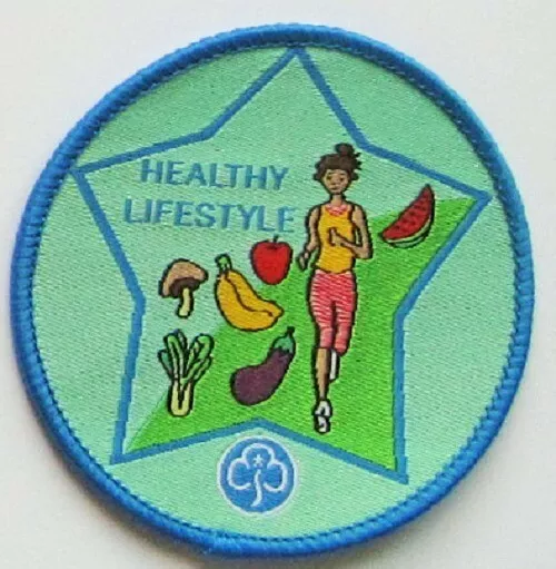 Girl Guide Interest Badge - Healthy Lifestyles - New