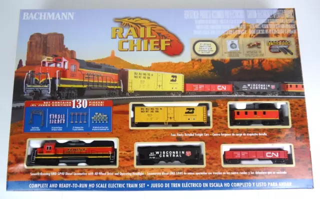 Bachmann 00706 HO Rail Chief Electric Train Set - TRAIN & BOX ONLY - NO TRACKS