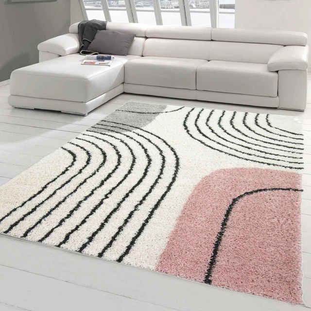 Tapis avec formes organiques - 160x230cm | Leroy Merlin