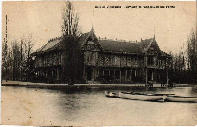 CPA Vincennes Pavillon de l'Exposition des Forets (1347089)
