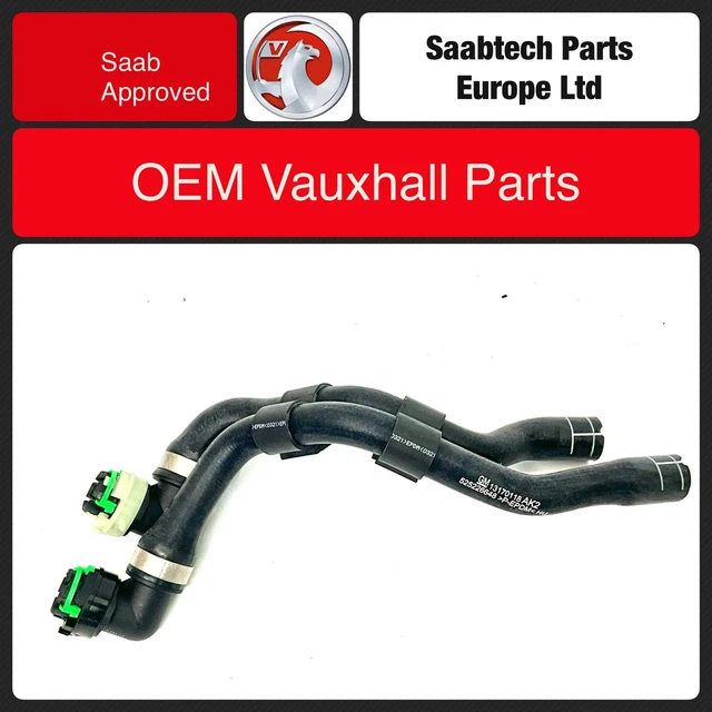 OEM VAUXHALL ASTRA H Zafira B Heater Matrix Water Hoses 13170118 £26.50