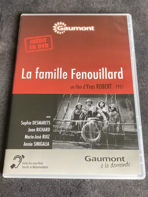 La Famille Fenouillard Dvd Gaumont Sophie Desmarets Jean Richard Yves Robert