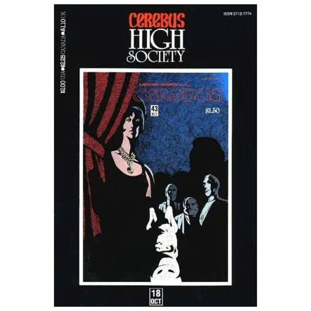 Cerebus: High Society #18 in Very Fine condition. Aardvark-Vanaheim comics [u;