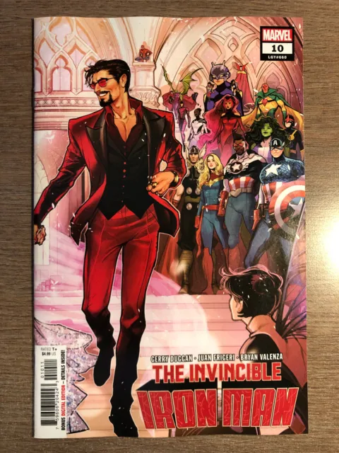 Invincible Iron Man #10 - Regular Cover - 1St Print - Marvel (2023)