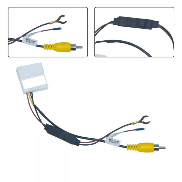 Câble adaptateur de caméra arrière de voiture design simple pour Kia adapté