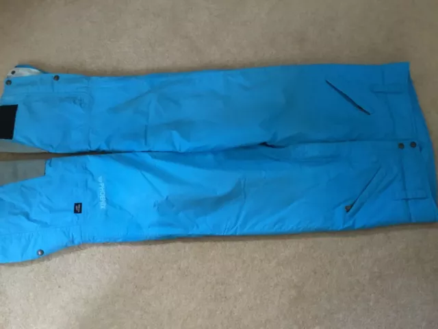 mens ski trousers in blue by Phoenix in Size medium