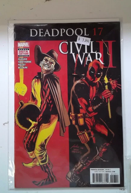 Deadpool #17 Marvel Comics (2016) NM- 1st Print Comic Book