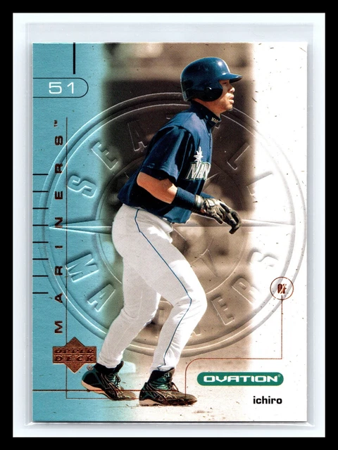 2002 UPPER DECK Ovation - Ichiro Suzuki #9 £0.74 - PicClick UK