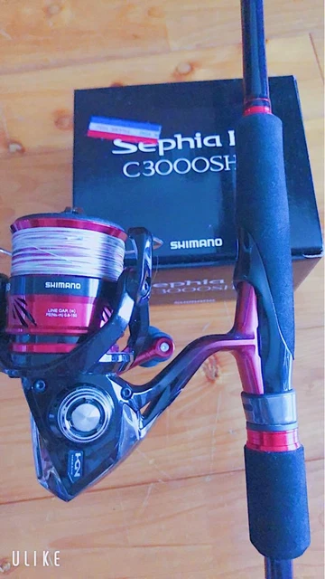 SHIMANO SEPHIA BB C3000S HG Fishing Reel Lightly Used