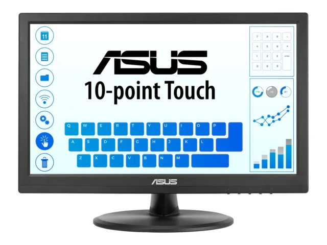 ASUS VT168HR LED monitor 15.6" touchscreen 1366 x 768 WXGA @ 60 90LM02G1-B04170