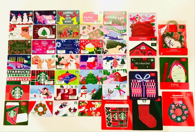 2023 STARBUCKS HOLIDAY CHRISTMAS GIFT CARD NEW-Choose One or More 2