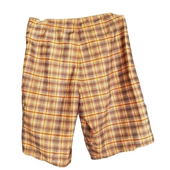 The North Face Men Swim 34" Swim Trunks Plaid Swimwear Board Shorts