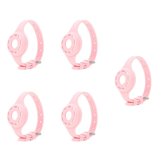Set di 5 custodie in gel di silice etichetta collare protettivo cane gatto.
