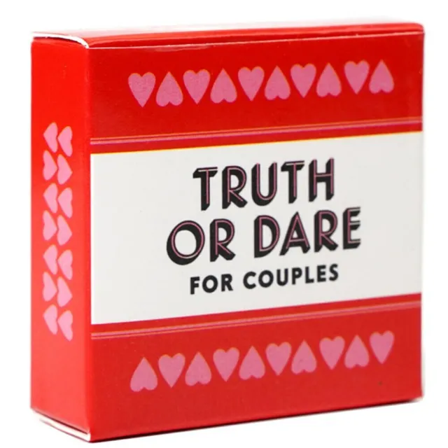 Adult Truth Or Dare Card Game Couples Lovers Paper Cards Funny Party Board Game'