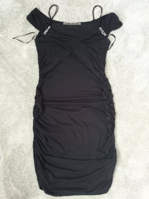 Abito bodycon nero 2 lotti River Island taglia 8, più top Ted Baker taglia 0
