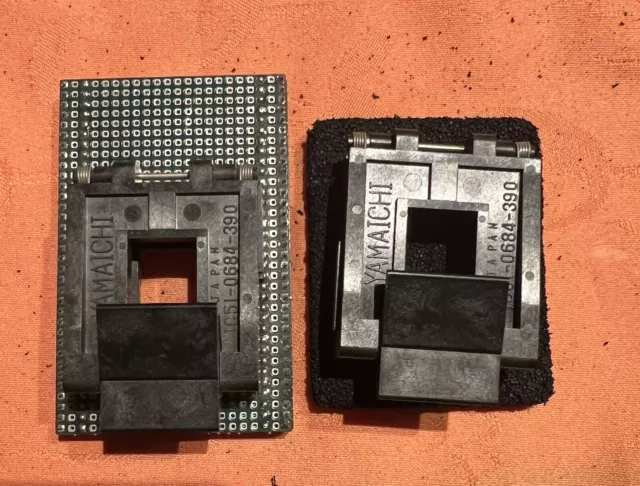 PLCC IC TEST Sockel, 68 Prototyp Quad Clip YAMAICHI IC51-0684-390