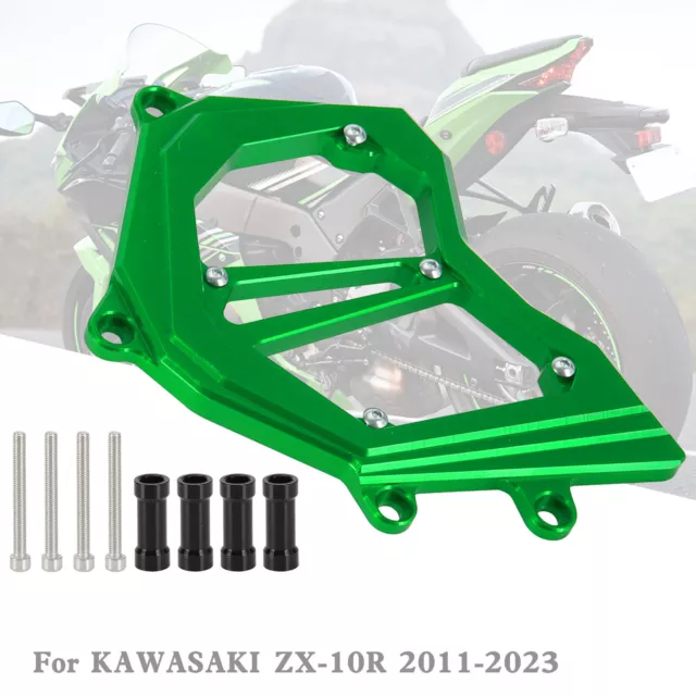 Front Sprocket Cover Chain Guard For KAWASAKI Ninja ZX-10R ZX10R 11-23 Green