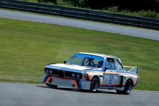 BMW 3.0 CSL No57 Le Mans Classic 2018 Photograph Picture Poster Print