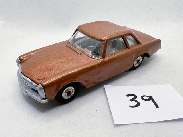 RARE VINTAGE TRIANG Spot On 278 Mercedes 230 Sl Diecast Model Car Coupe ...