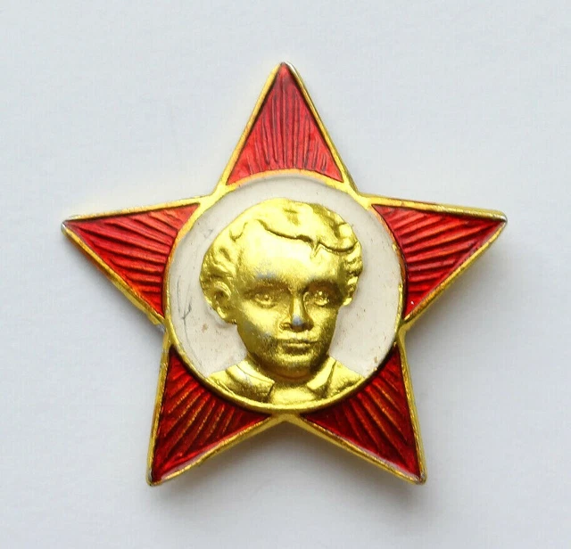 Original Soviet Russian Komsomol October Badge Pin Pioneer Oktyabrenok USSR CCCP