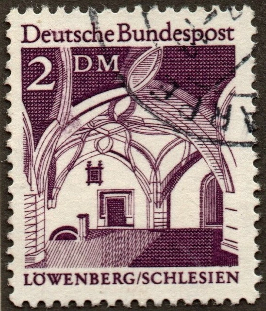 BRD 1966, Michel 503 - Deutsche Bauwerke - Großes Format, gestempelt
