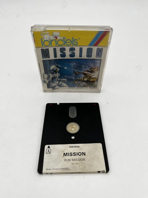 M.G.T Et Bactron (1986) Loriciels - Disquette Amstrad CPC 664/6128 - Testée OK - Retrogaming