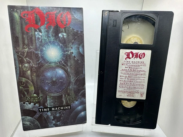 DIO 1990 TIME Machine VHS Vintage Classic Rock $9.00 - PicClick