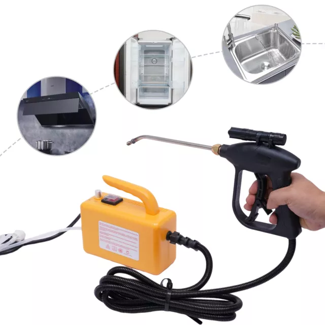 COMMERCIAL HIGH TEMP Steamer Cleaner High Pressure Steam Vapor Cleaning ...