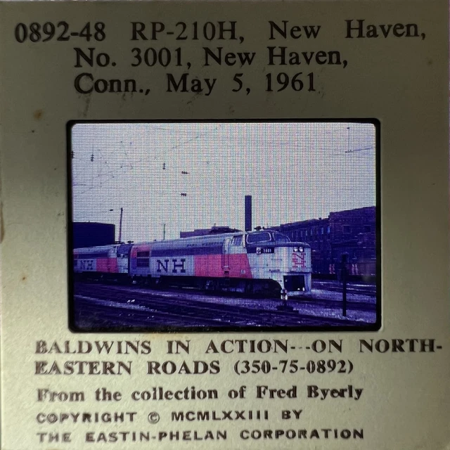 0892-48 RP-210H, New Haven, No. 3001, New Haven, Conn., May 5, 1961