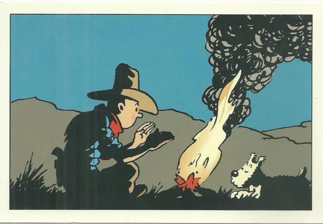 Rare / Carte Postale - Tintin Et Milou / Postcard