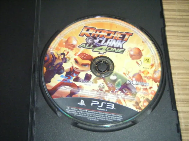Sony Playstation 3 PS3 Game - Ratchet & Clank: All 4 One (Disc Only)