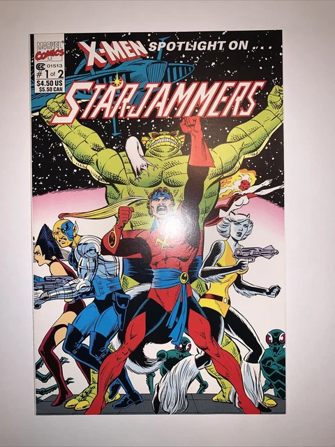 X-Men Spotlight on... Starjammers #1 & 2 Marvel TPB Hard to Find 1990 NM BX3