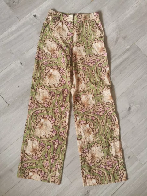 H and m william morris trousers on sale