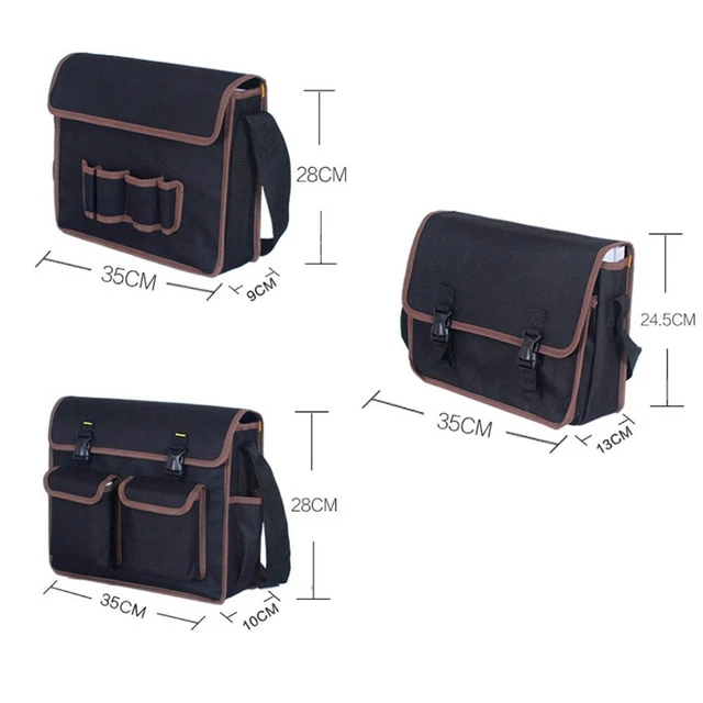 Valigetta portautensili nuovissima borsa da trasporto stoccaggio 600D tessuto nylon hardware strumento