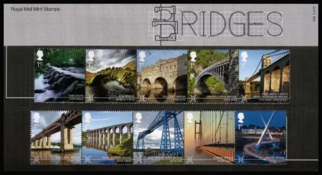 Royal Mail 2015 GB Commemorative Presentation Pack 508 'Bridges'