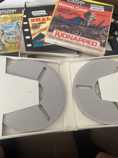 Super 8mm Film Cine  Reels Cases Covers Etc Mixed Lot