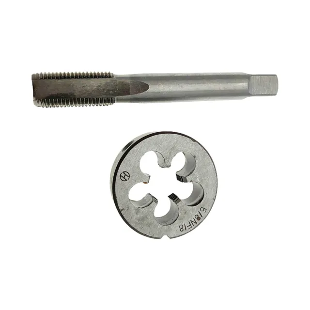 New 5/8-18 UNF Tap & 5/8-18 UNF Die Right Hand HSS High Quality USA