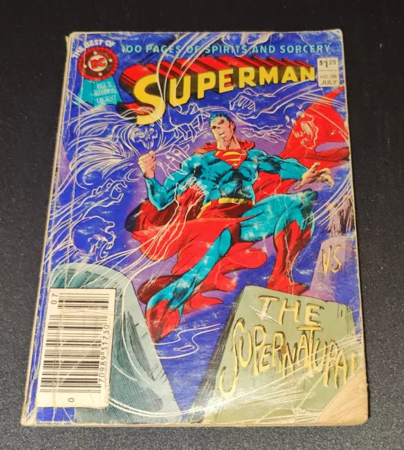 The Best of DC Blue Ribbon Digest #38 Superman vs. The Supernatural 1982