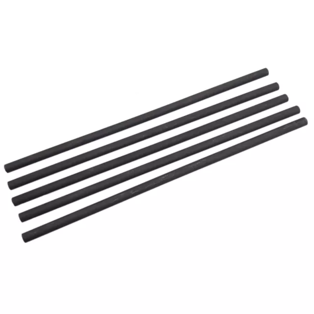 5 pieces diameter. 6mm L 200mm 99.99% Graphite Electrode Cylinder Rod