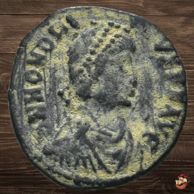 Late Imperial Roman coin - Follis - Honorius (393-395 AD) - Constantinople #2203