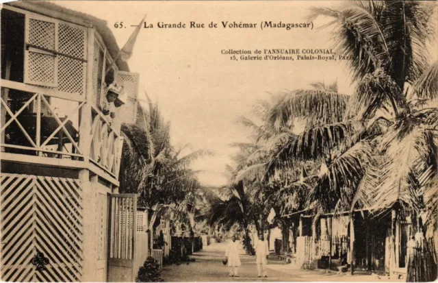 CPA AK La Grande Rue de Vohemar MADAGASCAR (1261485)