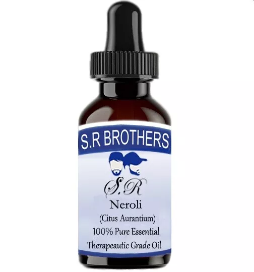 S.R.brothers Néroli 100% Naturel Agrume Aurantium Huile Essentielle