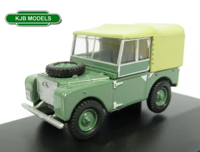 Bnib Oo Gauge Oxford Diecast 1:76 76Lan180001 Land Rover Series 1 80 Sage Green