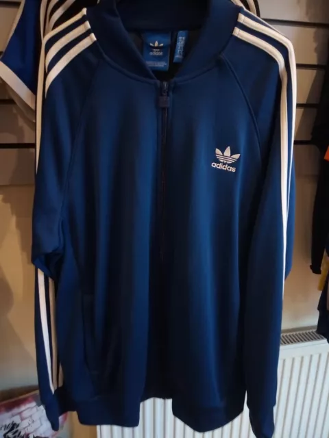 Adidas Old School Tracksuit Jacket Track Top Vintage Retro Rare