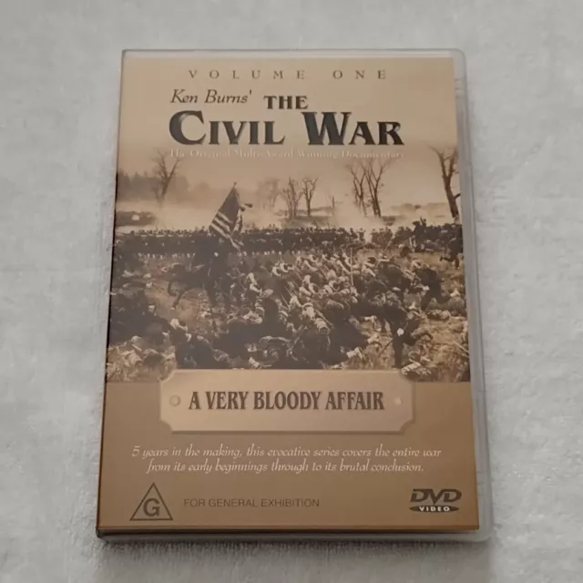 Ken Burns' The Civil War A Very Bloody Affair Volume 1 DVD (1990) REGION 2&4