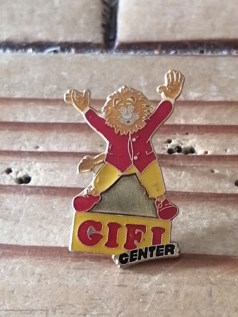 PIN'S PINS PIN Enamel( Magasin Solderie Mascotte Lion 